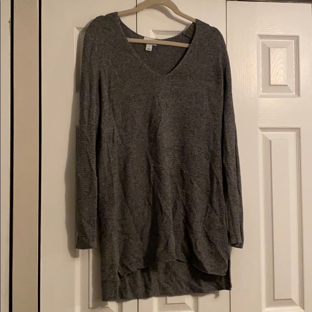 Gray sweater